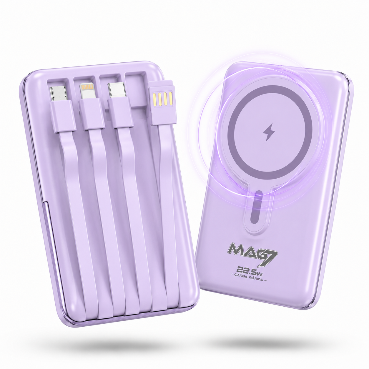 MAG7® Batería Portátil Magnética 7 en 1 | 10.000 mAh