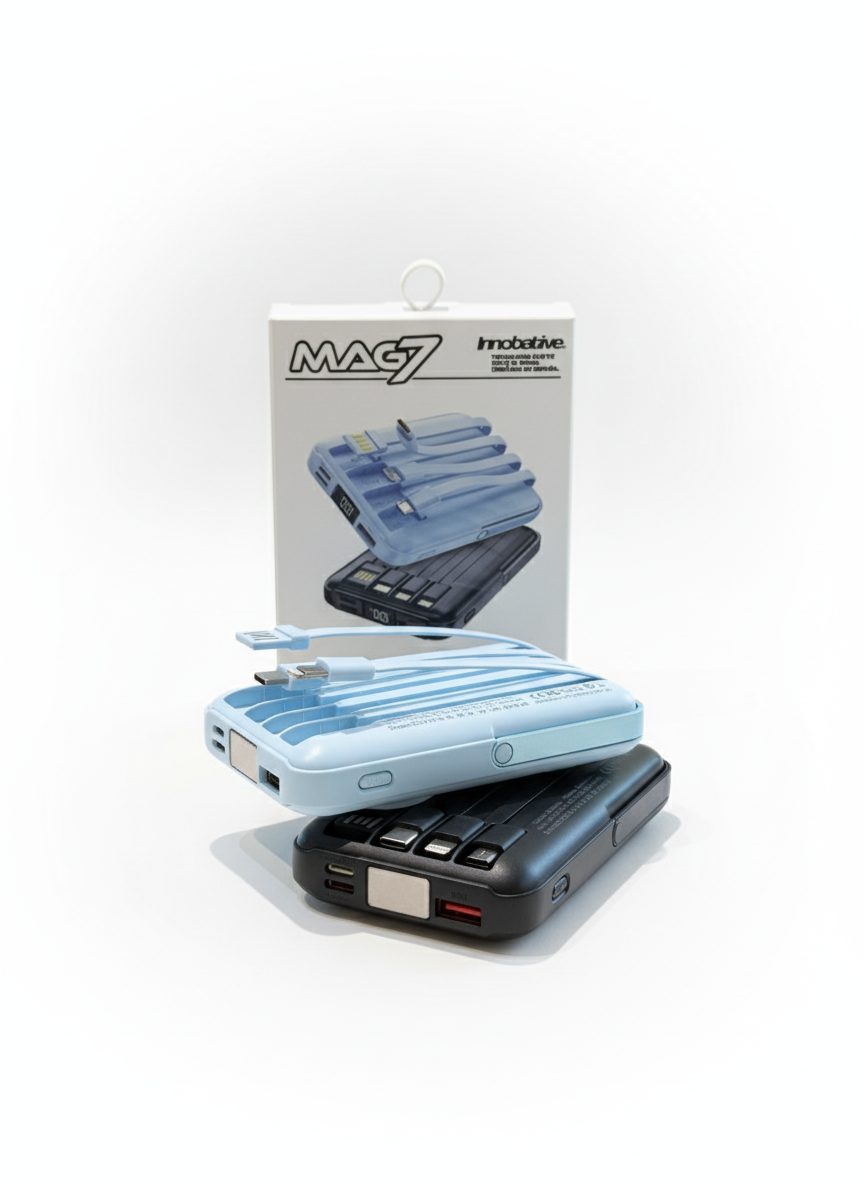 MAG7® Batería Portátil Magnética 7 en 1® | 10.000 mAh