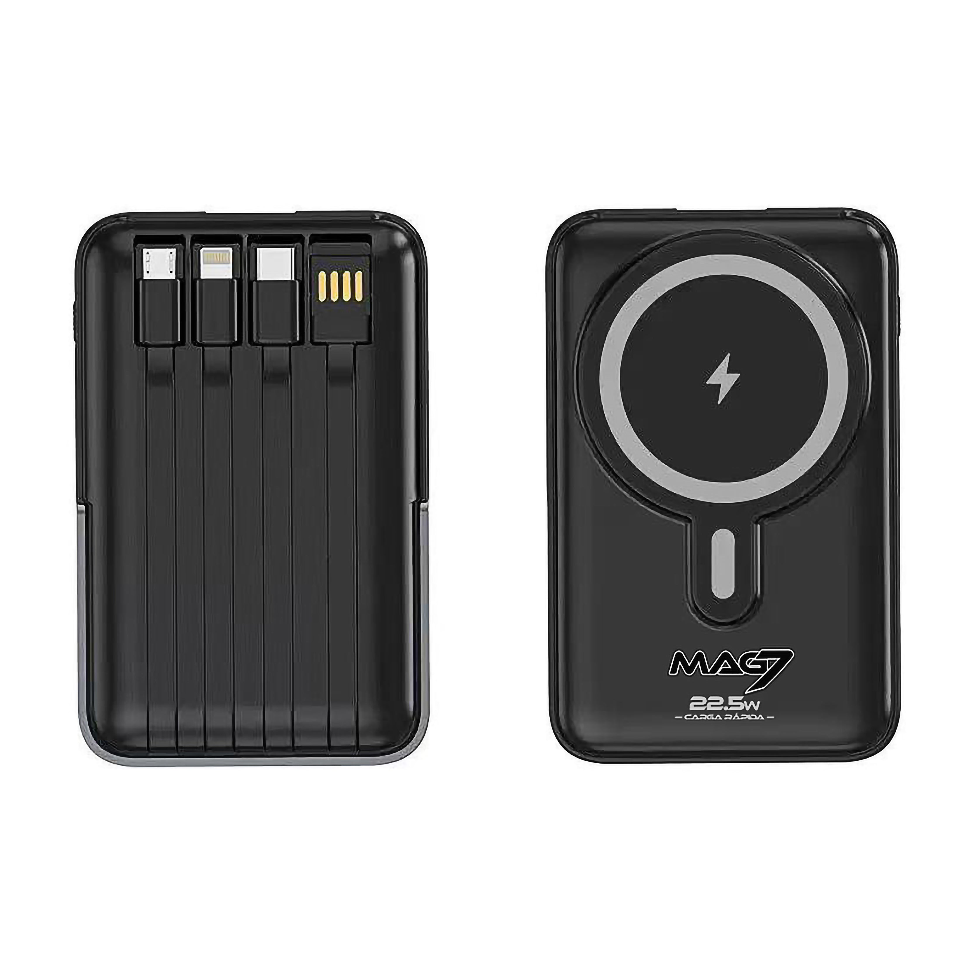 MAG7® Batería Portátil Magnética 7 en 1® | 10.000 mAh